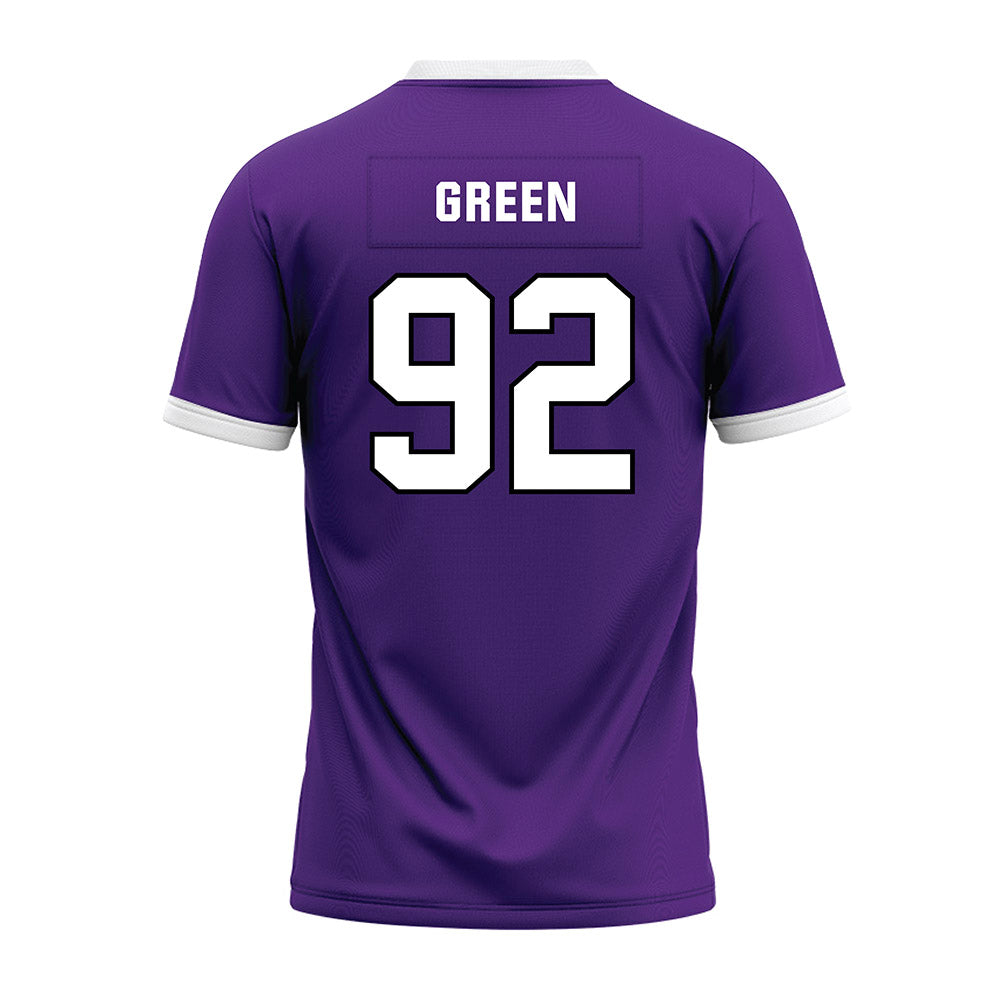 Northwestern - NCAA Football : Mason Green - Purple Premium Football Jersey