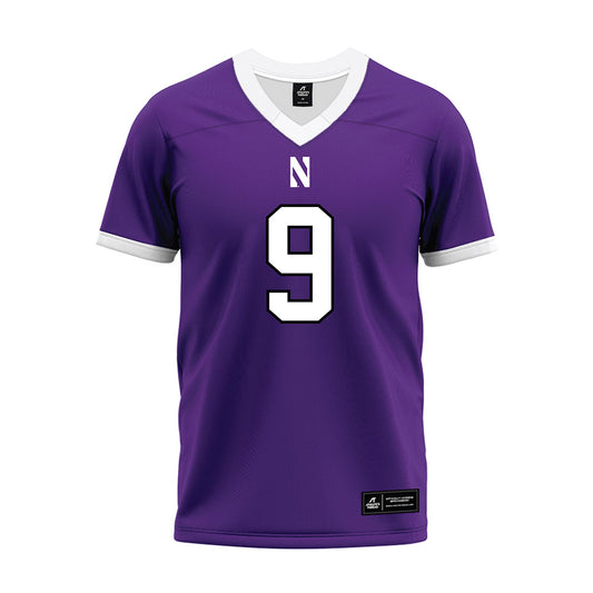 Northwestern - NCAA Football : Braden Turner - Purple Premium Football Jersey