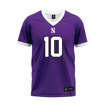 Northwestern - NCAA Football : Ricky Ahumaraeze - Purple Premium Football Jersey-0