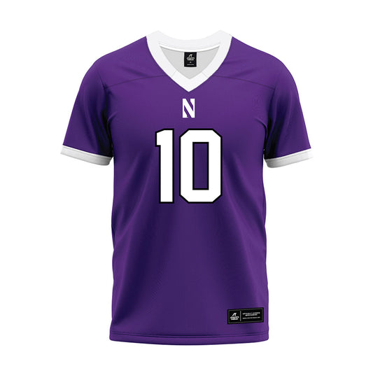 Northwestern - NCAA Football : Ricky Ahumaraeze - Purple Premium Football Jersey-0