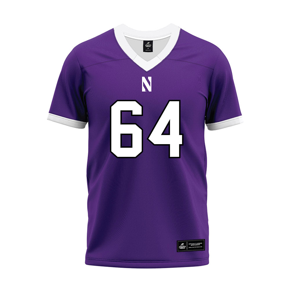 Northwestern - NCAA Football : Anthony Birsa - Purple Premium Football Jersey
