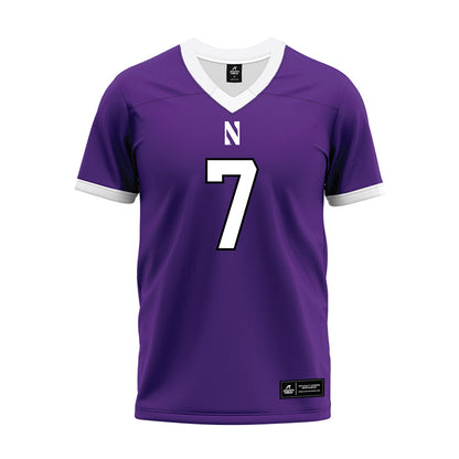 Northwestern - NCAA Football : Ore Adeyi - Purple Premium Football Jersey
