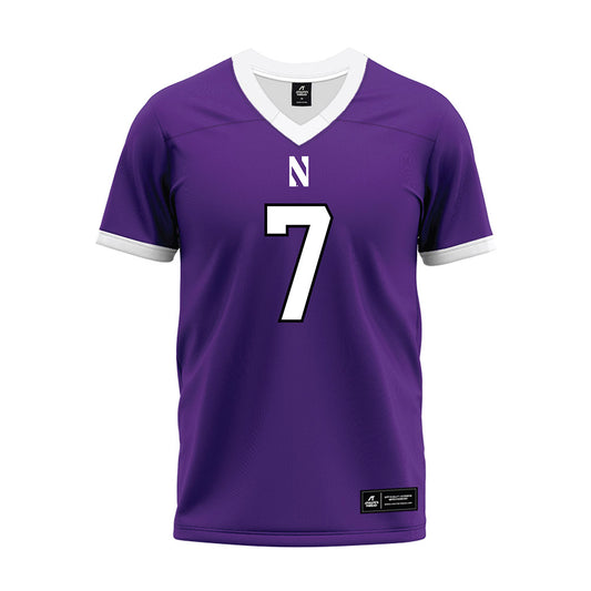 Northwestern - NCAA Football : Ore Adeyi - Purple Premium Football Jersey