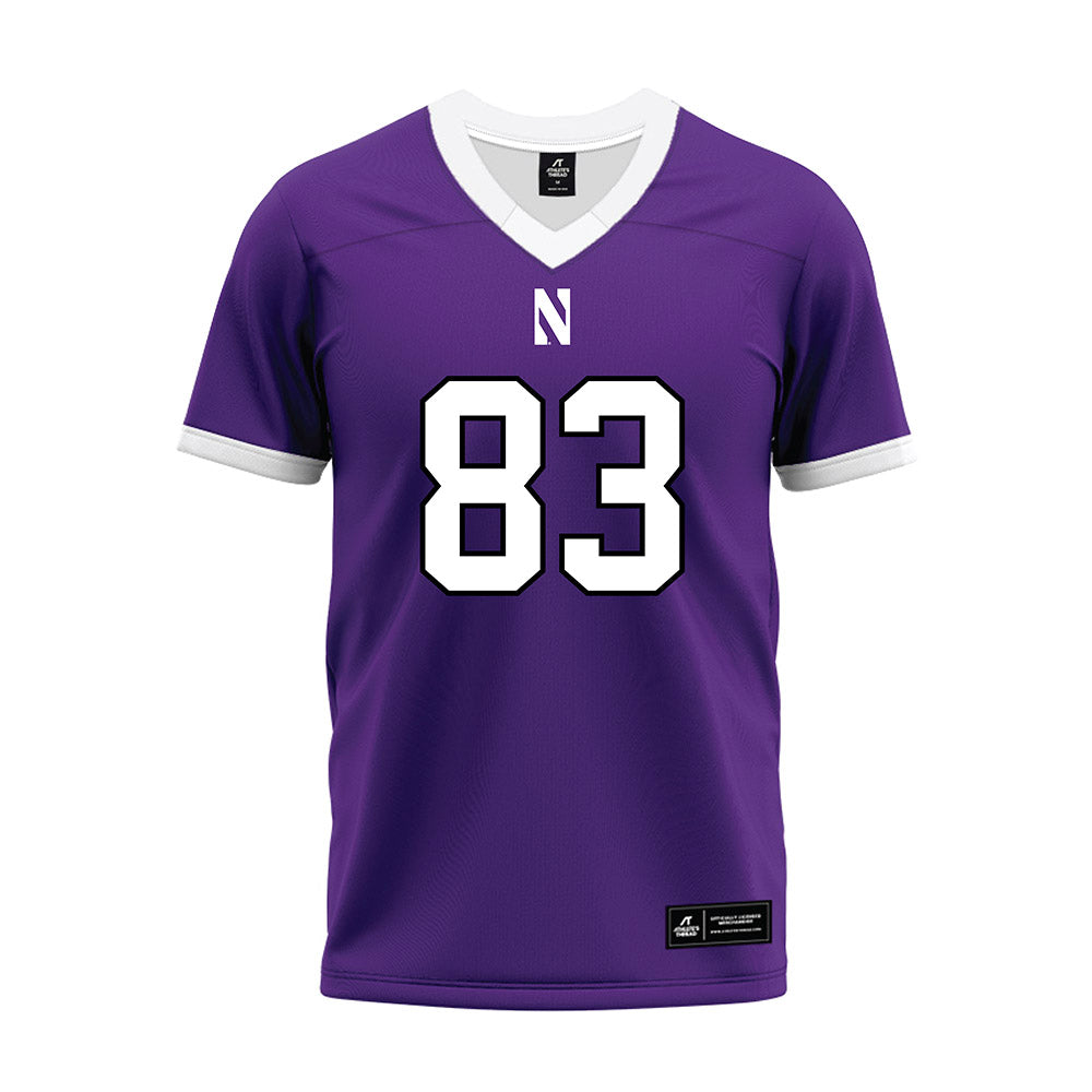 Northwestern - NCAA Football : Blake Van Buren - Purple Premium Football Jersey
