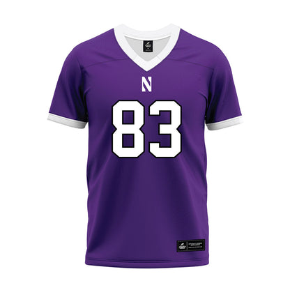 Northwestern - NCAA Football : Blake Van Buren - Purple Premium Football Jersey