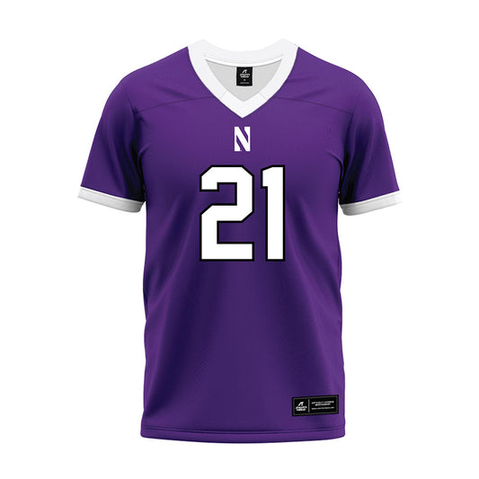 Northwestern - NCAA Football : Damon Walters - Purple Premium Football Jersey