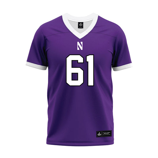 Northwestern - NCAA Football : Matt Keeler - Purple Premium Football Jersey