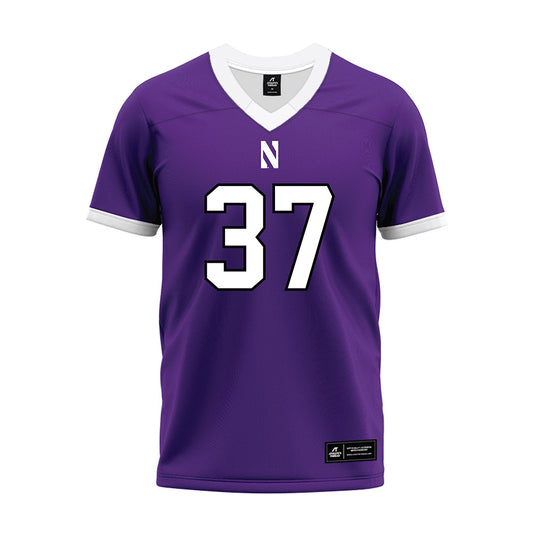 Northwestern - NCAA Football : Mac Uihlein - Purple Premium Football Jersey