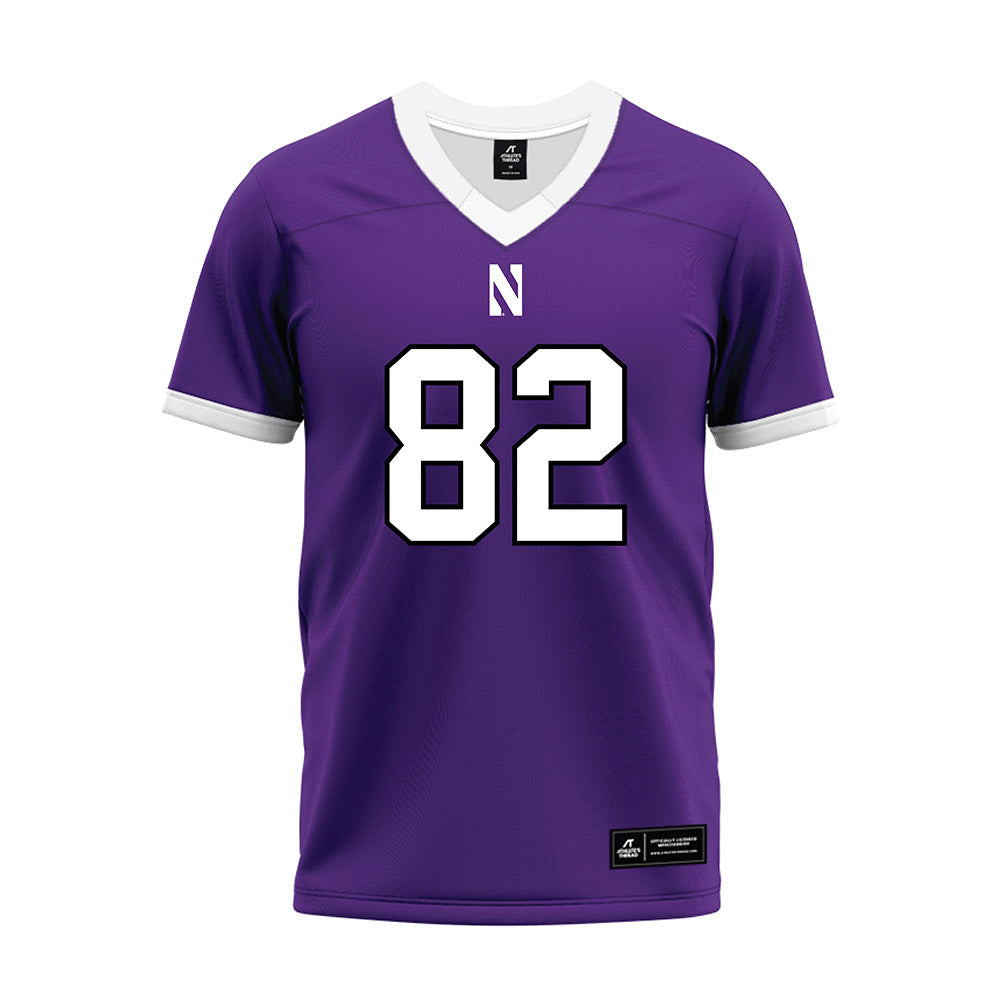 Northwestern - NCAA Football : Jack Olsen - Purple Premium Football Jersey