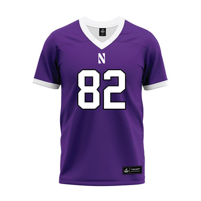 Northwestern - NCAA Football : Jack Olsen - Purple Premium Football Jersey