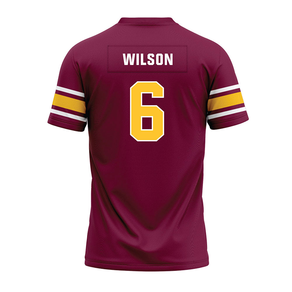 Arizona State - NCAA Football : Adrian Wilson - Maroon Premium Football Jersey-1