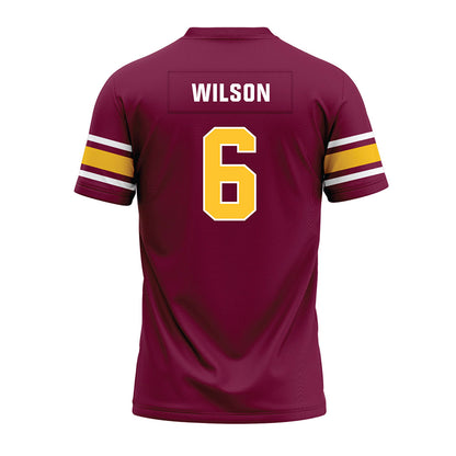 Arizona State - NCAA Football : Adrian Wilson - Maroon Premium Football Jersey-1