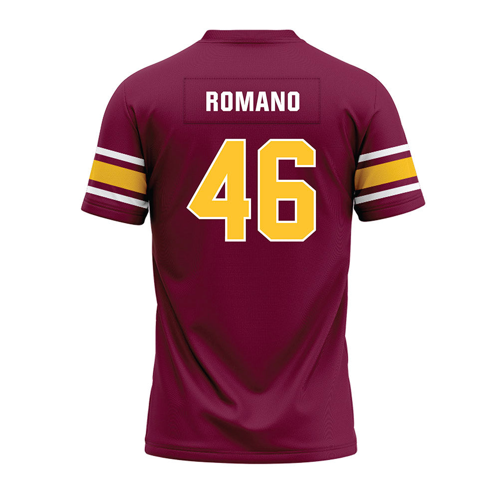 Arizona State - NCAA Football : Tommy Romano - Maroon Premium Football Jersey-1