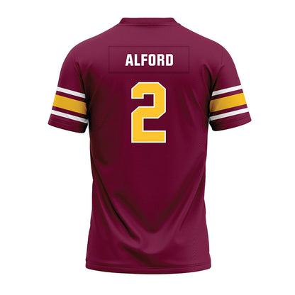 Arizona State - NCAA Football : Xavion Alford - Maroon Premium Football Jersey