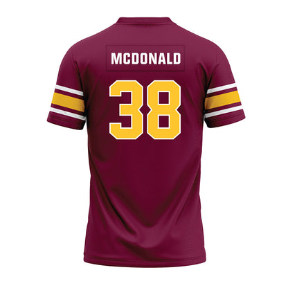Arizona State - NCAA Football : Kyan McDonald - Maroon Premium Football Jersey