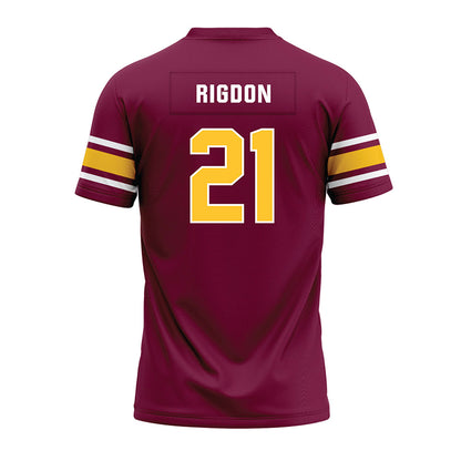 Arizona State - NCAA Football : Grayson Rigdon - Maroon Premium Football Jersey-1