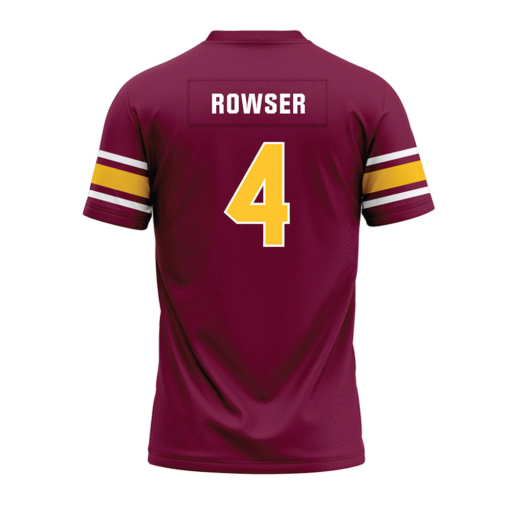 Arizona State - NCAA Football : Myles Rowser - Maroon Premium Football Jersey-1