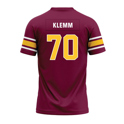 Arizona State - NCAA Football : Jalen Klemm - Maroon Premium Football Jersey-1