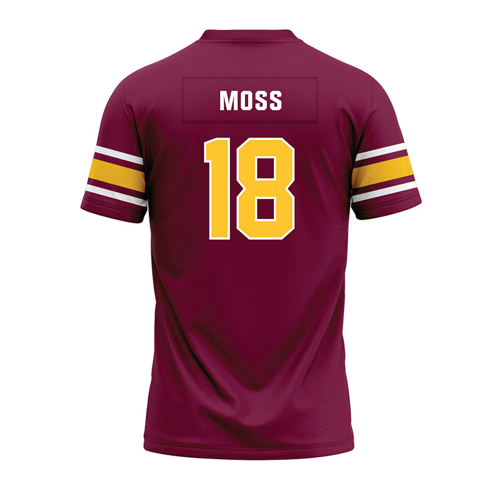 Arizona State - NCAA Football : Jalen Moss - Maroon Premium Football Jersey-1