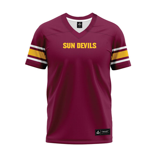 Arizona State - NCAA Football : Cameron Dyer - Maroon Premium Football Jersey-0