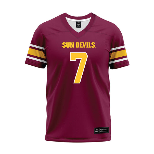 Arizona State - NCAA Football : Chamon Metayer - Maroon Premium Football Jersey-0