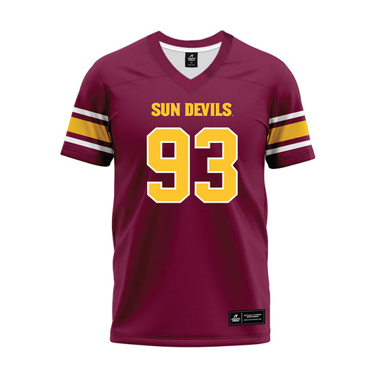 Arizona State - NCAA Football : My'Keil Gardner - Maroon Premium Football Jersey-0