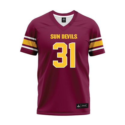 Arizona State - NCAA Football : Kanyon Floyd - Maroon Premium Football Jersey