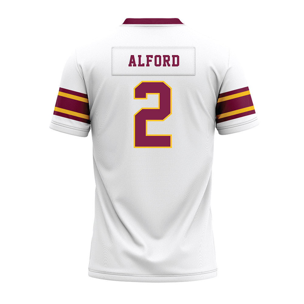 Arizona State - NCAA Football : Xavion Alford - White Premium Football Jersey