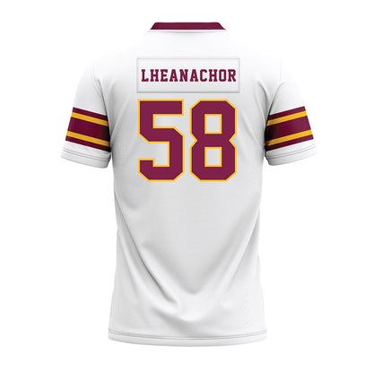 Arizona State - NCAA Football : Maxwell Lheanachor - White Premium Football Jersey-1