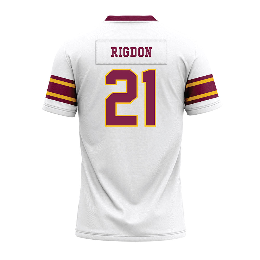Arizona State - NCAA Football : Grayson Rigdon - White Premium Football Jersey-1