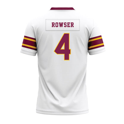 Arizona State - NCAA Football : Myles Rowser - White Premium Football Jersey-1