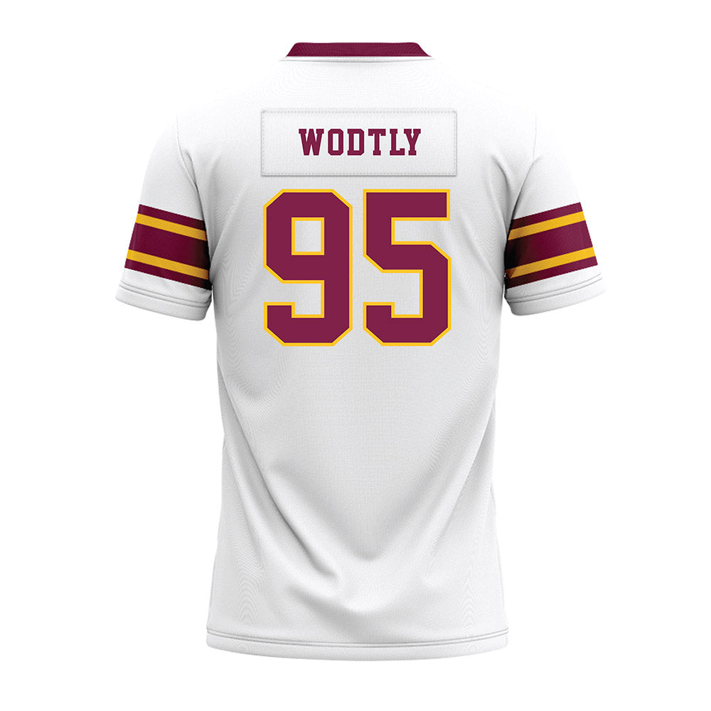 Arizona State - NCAA Football : Justin Wodtly - White Premium Football Jersey