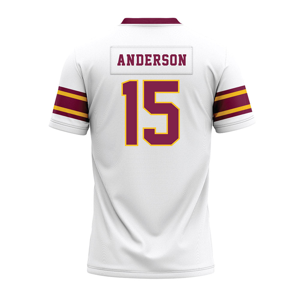 Arizona State - NCAA Football : Khamari Anderson - White Premium Football Jersey-1