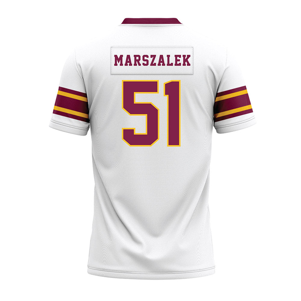 Arizona State - NCAA Football : Cole Marszalek - White Premium Football Jersey