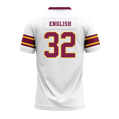 Arizona State - NCAA Football : Deric English - White Premium Football Jersey