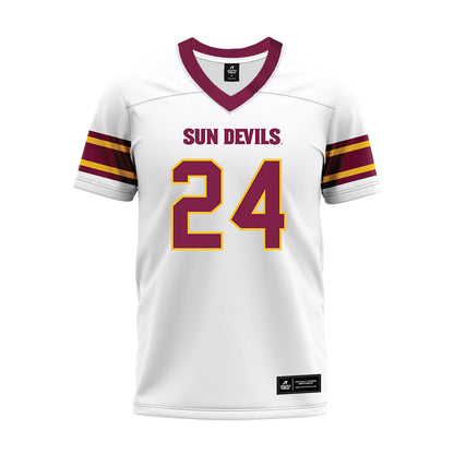 Arizona State - NCAA Football : Tate Romney - White Premium Football Jersey