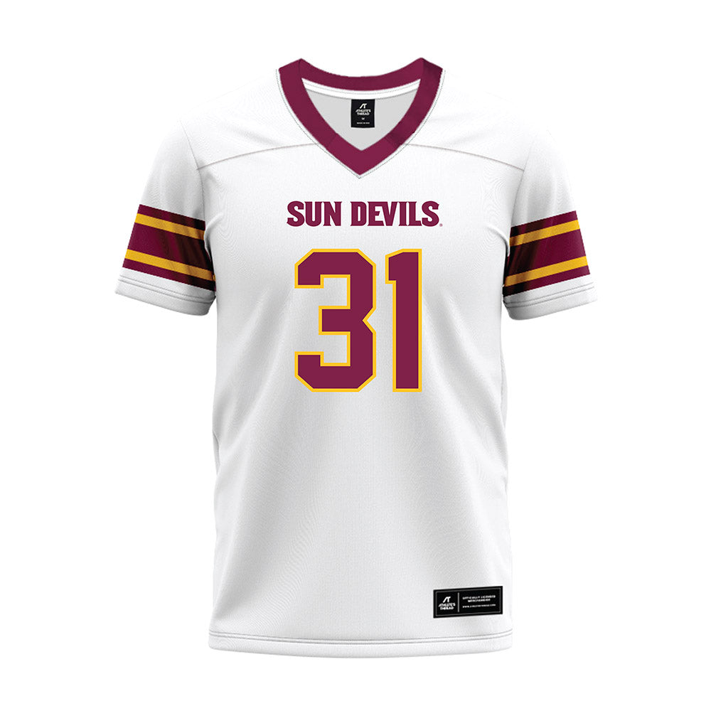 Arizona State - NCAA Football : Kanyon Floyd - White Premium Football Jersey