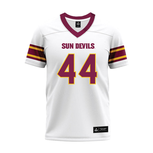 Arizona State - NCAA Football : Sinjin Schmitt - White Premium Football Jersey