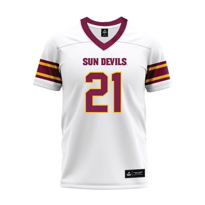 Arizona State - NCAA Football : Grayson Rigdon - White Premium Football Jersey-0