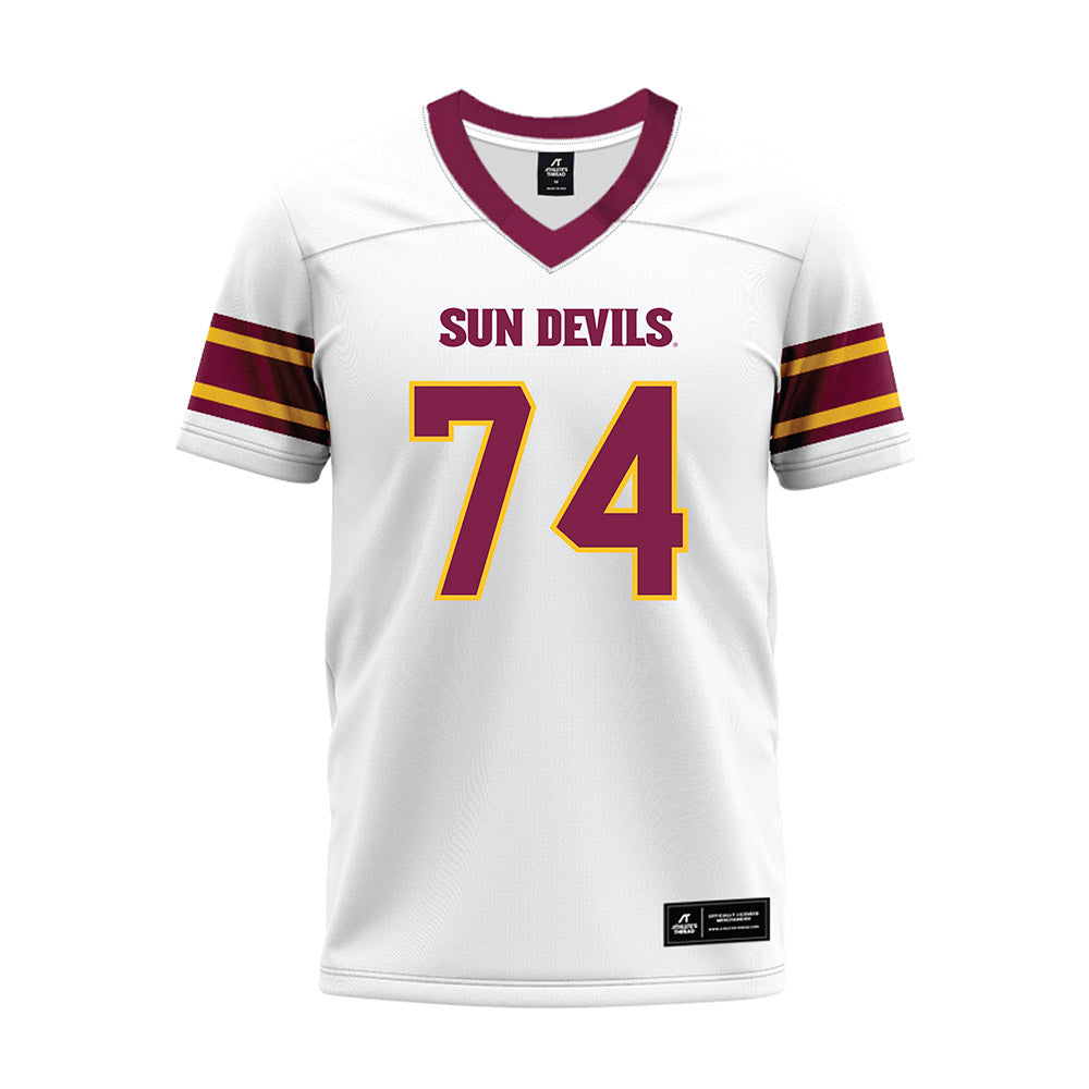 Arizona State - NCAA Football : Sean Na'a - White Premium Football Jersey-0