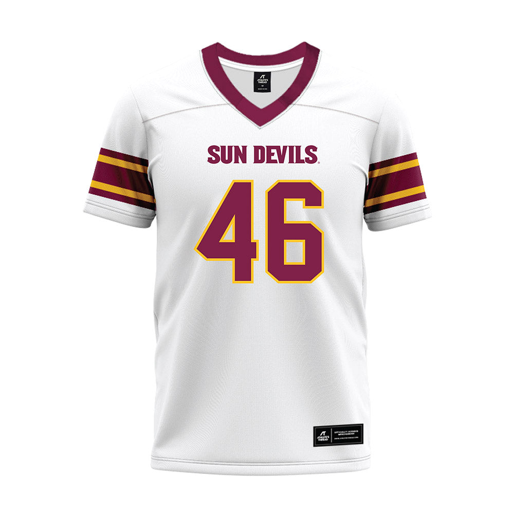 Arizona State - NCAA Football : Tommy Romano - White Premium Football Jersey-0