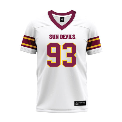 Arizona State - NCAA Football : My'Keil Gardner - White Premium Football Jersey-0