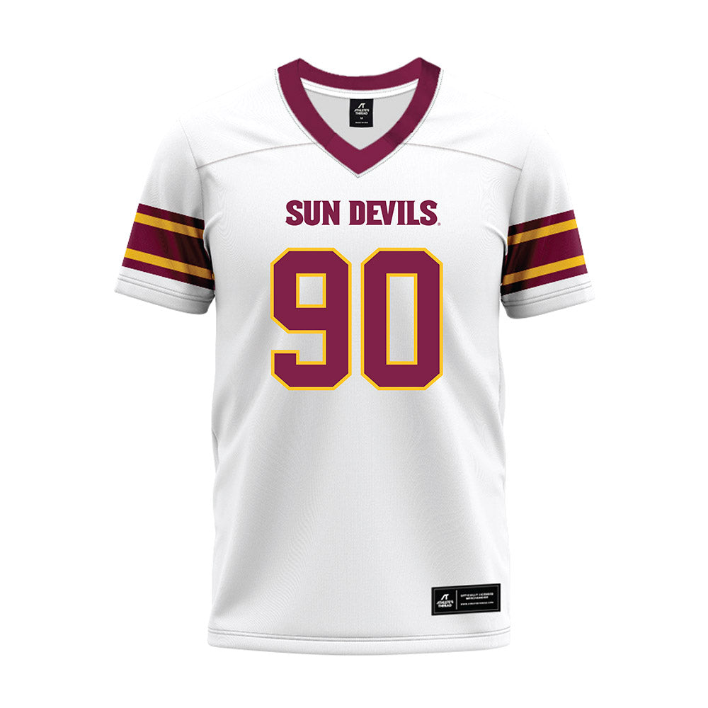 Arizona State - NCAA Football : Cade Davis - White Premium Football Jersey-0