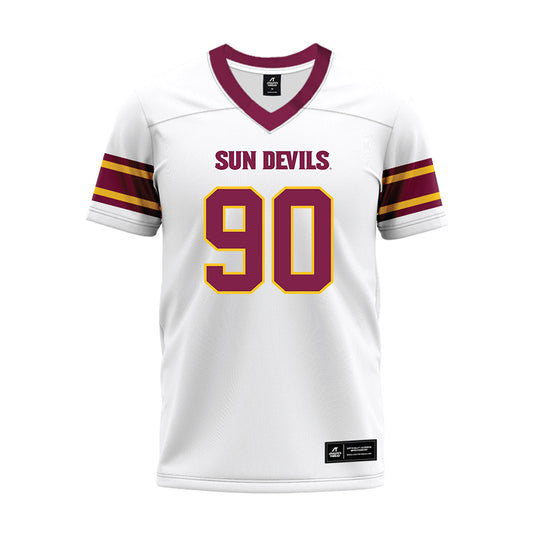 Arizona State - NCAA Football : Cade Davis - White Premium Football Jersey-0