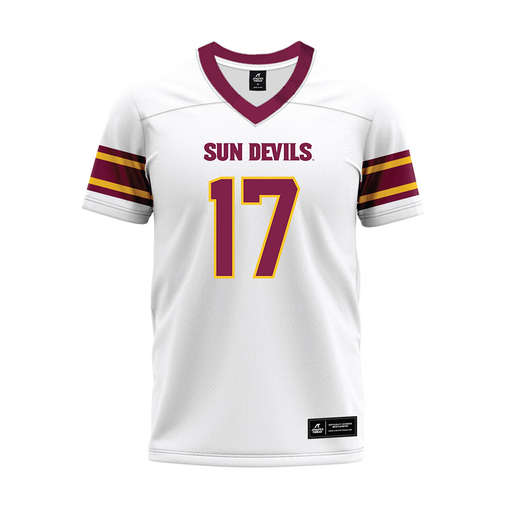 Arizona State - NCAA Football : Rodney Bimage - White Premium Football Jersey-0