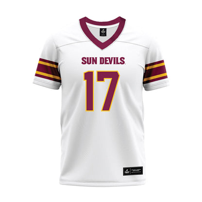 Arizona State - NCAA Football : Rodney Bimage - White Premium Football Jersey-0
