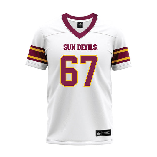 Arizona State - NCAA Football : Keona Peat - White Premium Football Jersey