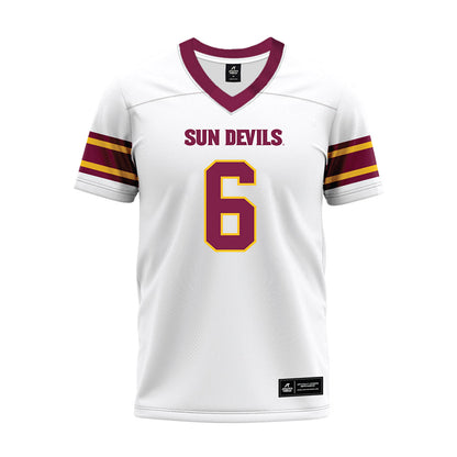 Arizona State - NCAA Football : Jeff Sims - White Premium Football Jersey-0