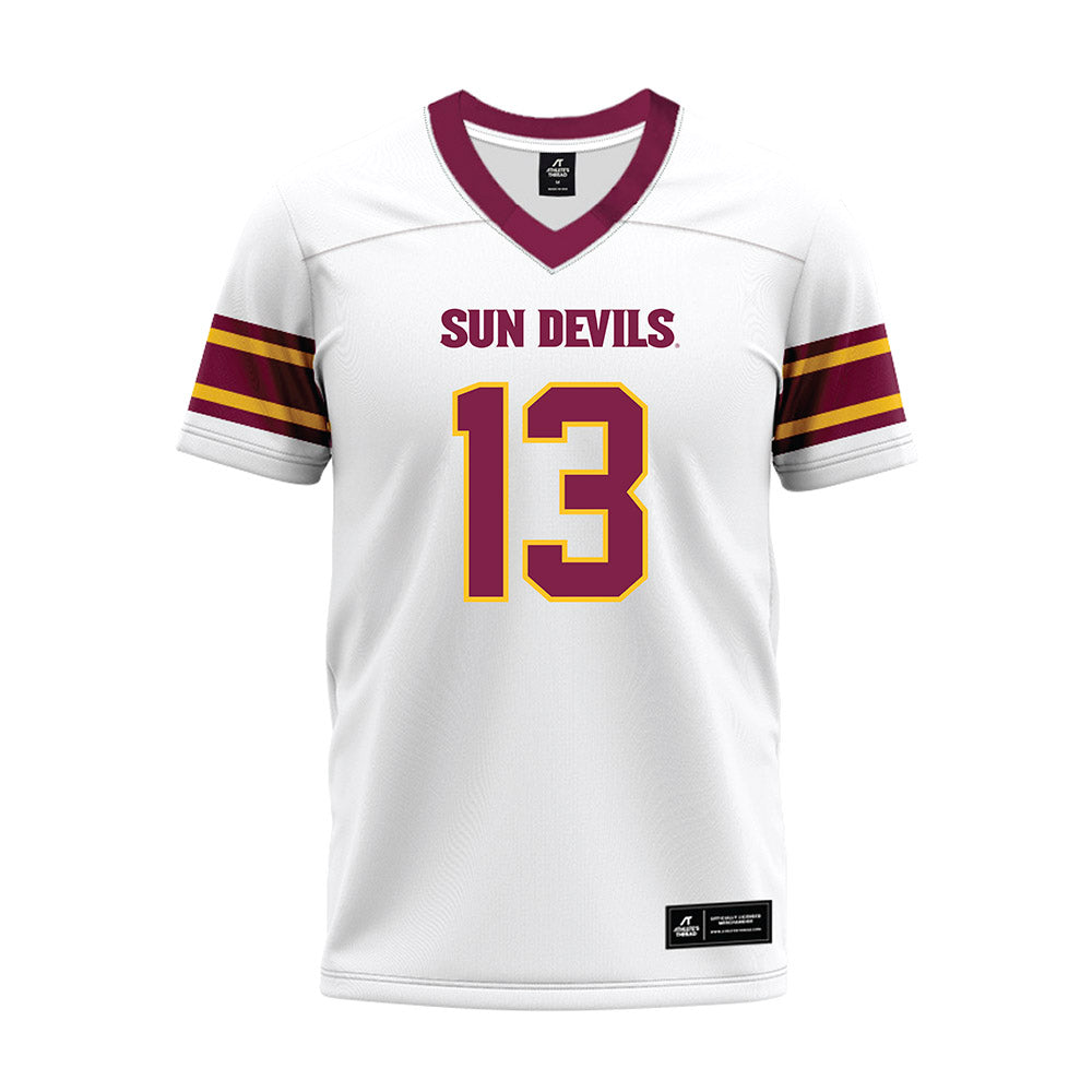 Arizona State - NCAA Football : Roman Pitre - White Premium Football Jersey