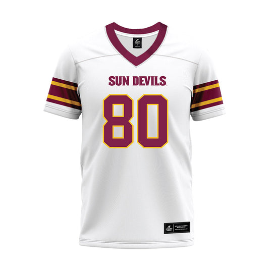 Arizona State - NCAA Football : Jayden Fortier - White Premium Football Jersey